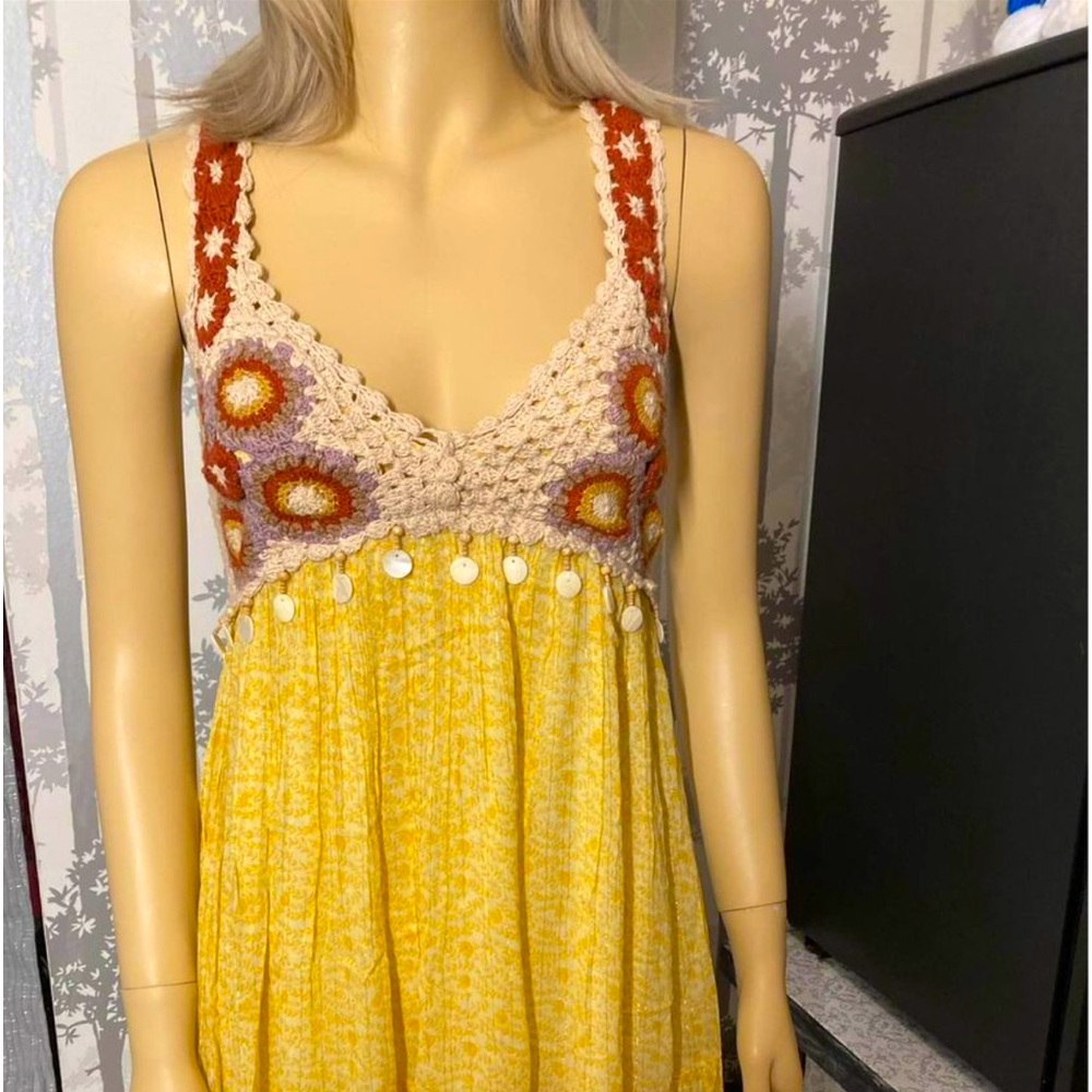 Size Small Lined Boho Sundress brand new